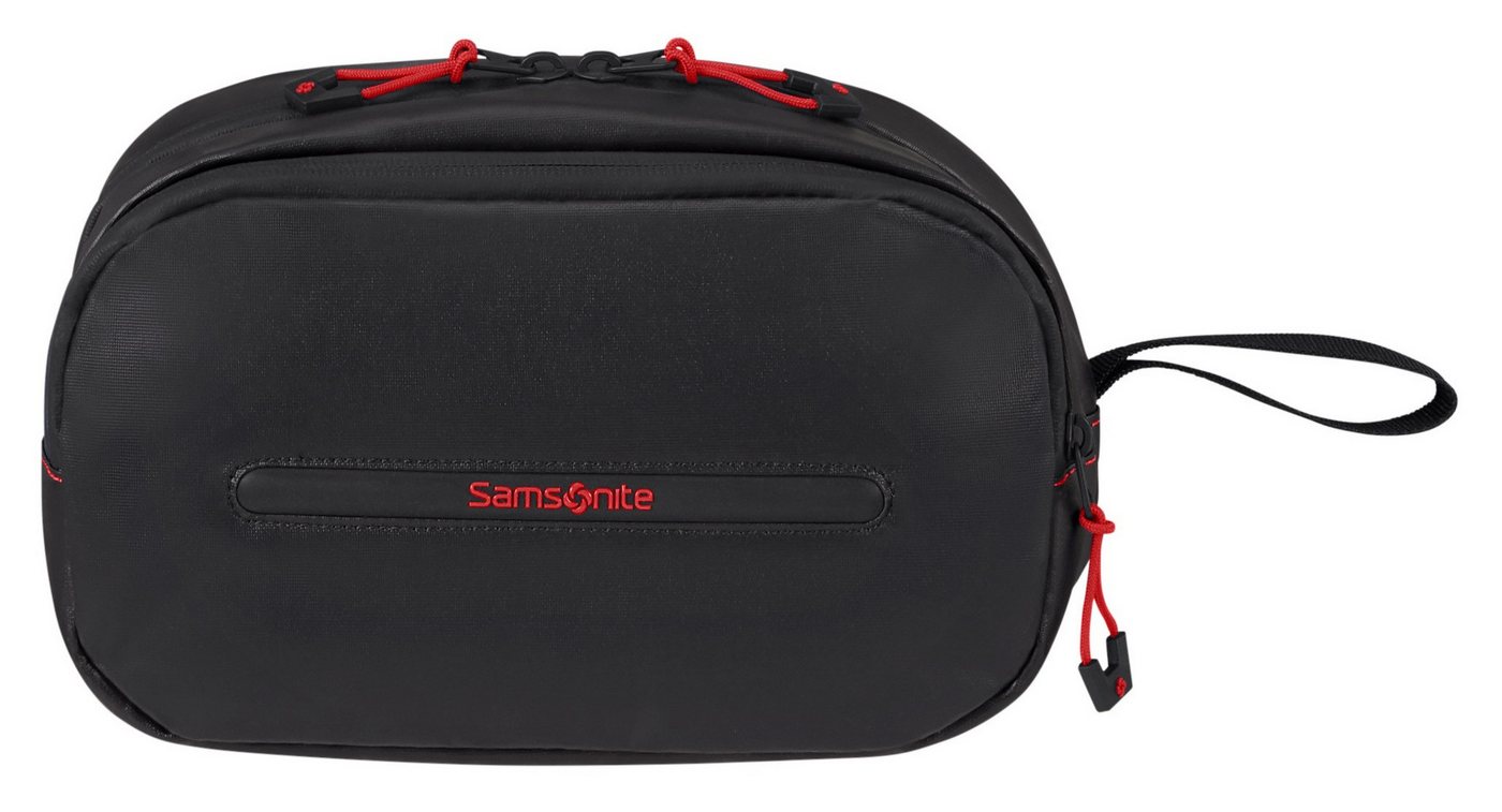 Samsonite Kulturbeutel ECODIVER TOILET KIT, Kosmetiktasche Reisekosmetiktasche Beauty-Bag mit Handschlaufe von Samsonite