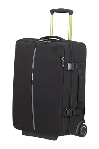 Samsonite Securipak - Reisetasche S mit Rollen, 57 cm, 39 L, Schwarz (Black Steel) von Samsonite