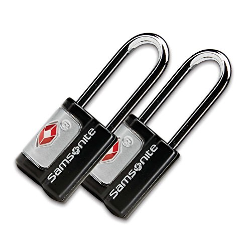Samsonite Travel Sentry 2er Pack Schlüssel Schlösser, schwarz (schwarz) - 91162-1041 von Samsonite
