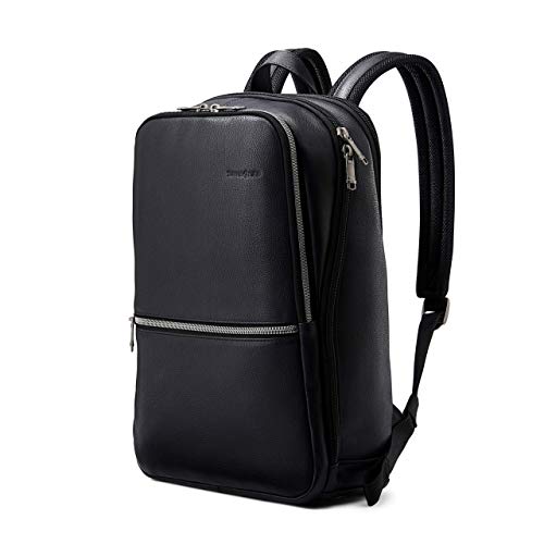 Samsonite Klassischer schlanker Leder-Rucksack von Samsonite