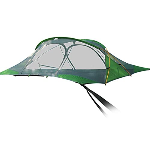 Sanbore Baumzelt Tree Tent Antennen Hängematte Zelt für 2-3 Personen, Familien Outdoor Campingzelt, 220 × 200 cm, wasserdicht (Vier Eckzelt) von Sanbore