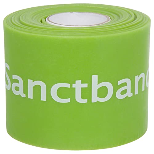 Flossband, einzeln, Standardbreite 5cm, in 4 verschiedene Stärken - Level 1 - limette - leicht - 1,1mm von Sanctband
