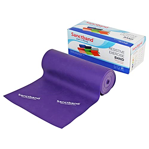 Sanctband Trainingsband 5,5m Pflaume - extra stark von Sanctband