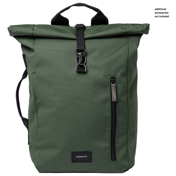 Sandqvist - Dante Vegan 16+7 - Daypack Gr 16 + 7 l oliv von Sandqvist