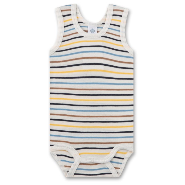 Sanetta - Baby Boys Modern Classic Body Sleeveless - Alltagsunterwäsche Gr 104;68;74;80;86;92;98 grau von Sanetta