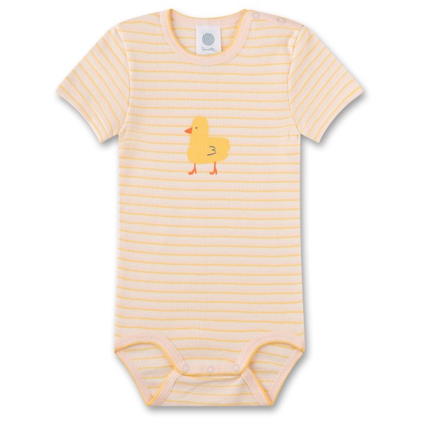 Sanetta - Baby Girl Modern Mainstream Body S/S - Alltagsunterwäsche Gr 56 beige von Sanetta