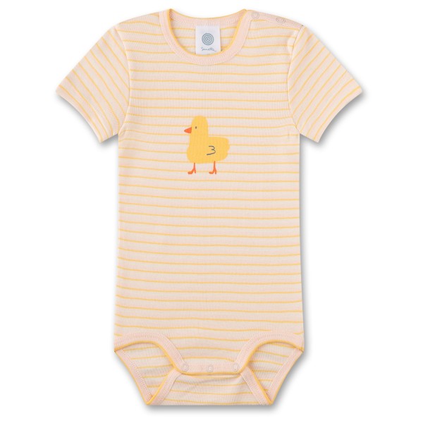 Sanetta - Baby Girl Modern Mainstream Body S/S - Alltagsunterwäsche Gr 68 beige von Sanetta