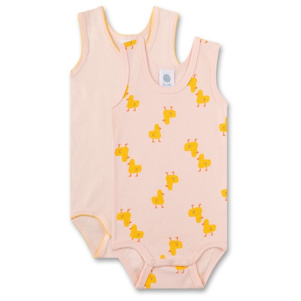 Sanetta - Baby Girl Modern Mainstream Body Sleeveless - Alltagsunterwäsche Gr 86 rosa von Sanetta