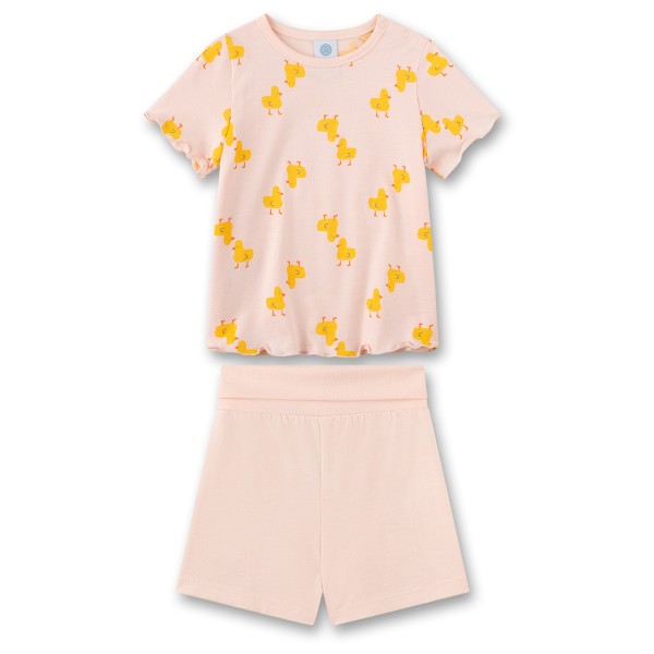 Sanetta - Baby Girl Modern Mainstream Pyjama Short - Alltagsunterwäsche Gr 104;74;80;86;92;98 rosa von Sanetta