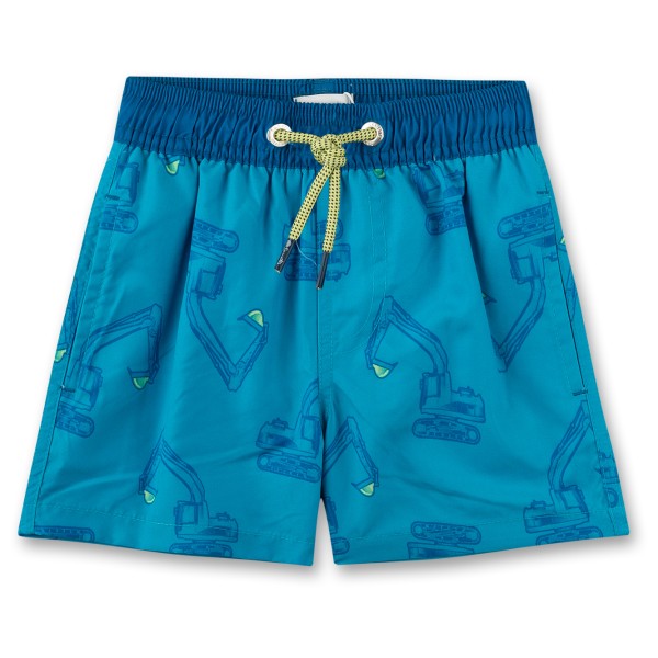 Sanetta - Beach Kids Boys Swim Trunks Woven - Boardshorts Gr 104;116;128;140;92;98 blau;grau;grün von Sanetta