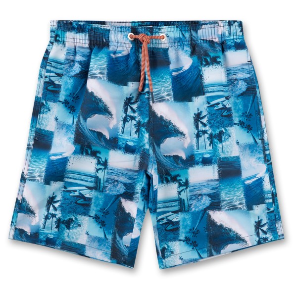 Sanetta - Beach Teens Boys Swim Trunks Woven - Boardshorts Gr 104 blau von Sanetta