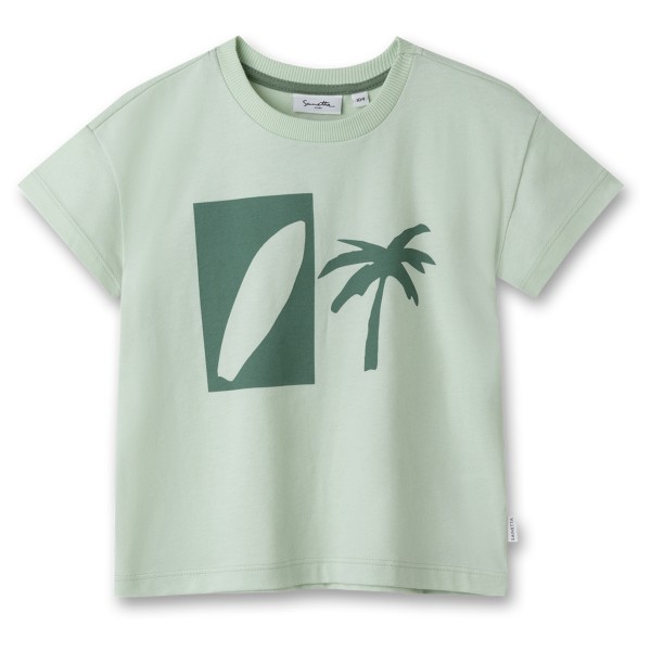 Sanetta - Boy'S Pure LT 2 T-Shirt - T-Shirt Gr 98 grau von Sanetta