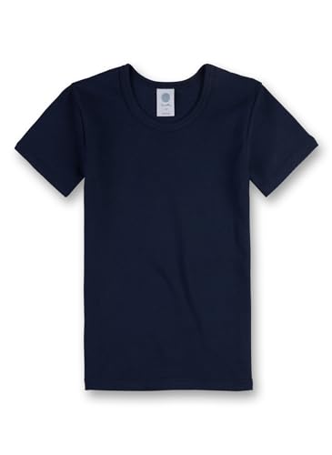 Sanetta Jungen-Unterhemd halbarm | Hochwertiges und nachhaltiges Unterhemd für Jungen aus Bio-Baumwolle. Unterwäsche für Jungen 116 von Sanetta