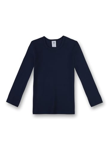 Sanetta Jungen-Unterhemd Langarm | Hochwertiges und nachhaltiges Unterhemd für Junge aus Bio-Baumwolle. Unterwäsche für Jungen 128 von Sanetta