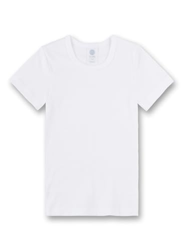 Sanetta Jungen-Unterhemd halbarm | Hochwertiges und nachhaltiges Unterhemd für Jungen aus Bio-Baumwolle. Unterwäsche für Jungen 104 von Sanetta