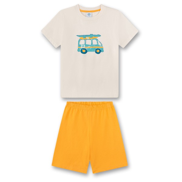 Sanetta - Kid's Boy Modern Mainstream Pyjama Short - Alltagsunterwäsche Gr 104 orange von Sanetta
