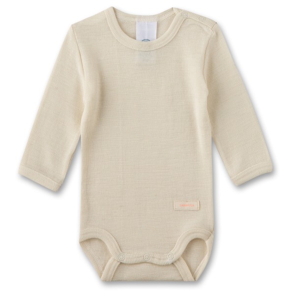 Sanetta - Kid's Wool Body L/S - Merinounterwäsche Gr 44/50 beige von Sanetta