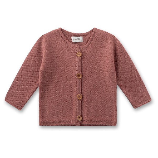 Sanetta - Newborn Unisex Cardigan - Cardigan Gr 56/62 braun von Sanetta