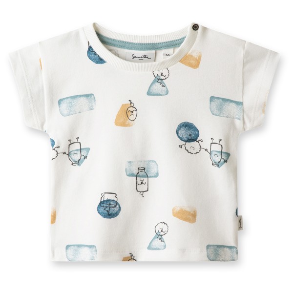 Sanetta - Pure Baby Boys LT 1 - T-Shirt Gr 68;74;80;86;92 weiß von Sanetta
