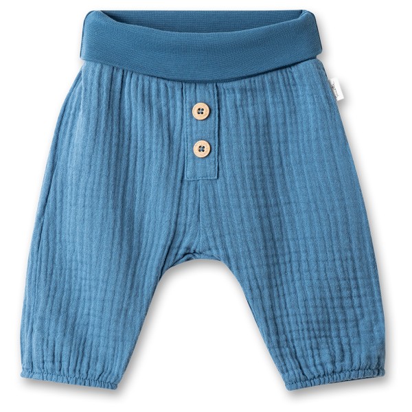 Sanetta - Pure Baby Boys LT 1 Trousers - Freizeithose Gr 74 blau von Sanetta