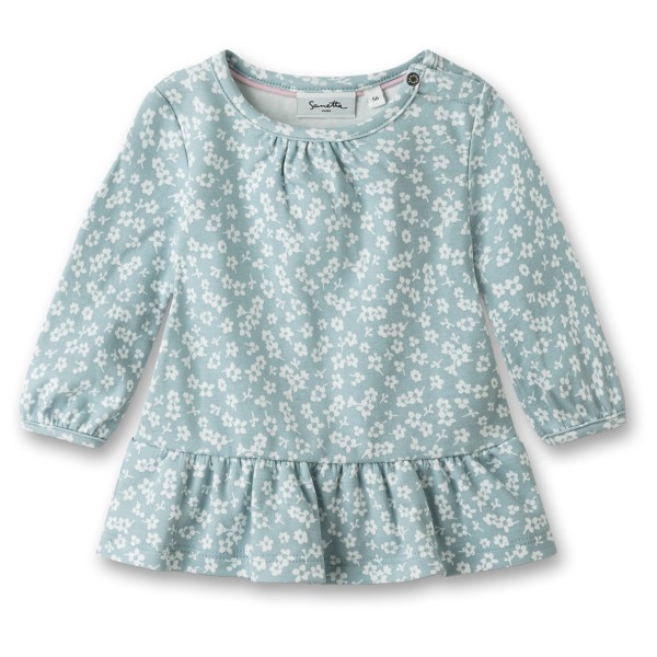 Sanetta - Pure Baby Girls LT 1 Dress - Kleid Gr 74 grau von Sanetta