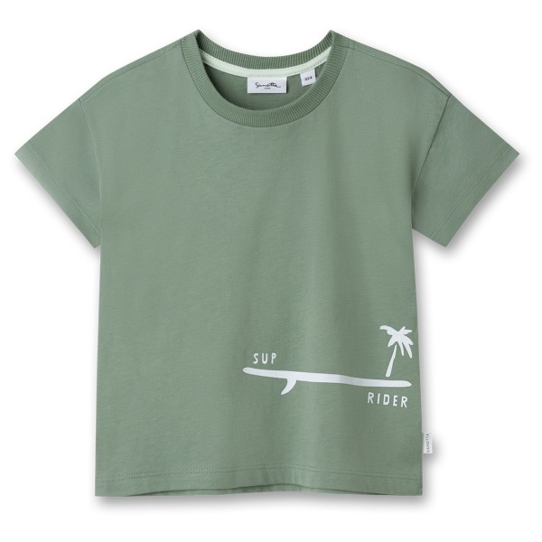 Sanetta - Pure Kids Boys LT 2 - T-Shirt Gr 128 grün von Sanetta