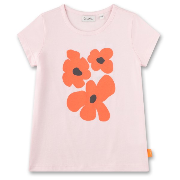 Sanetta - Pure Kids Girls Fancy T-Shirt - T-Shirt Gr 104 rosa von Sanetta