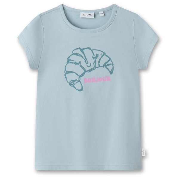 Sanetta - Pure Kids Girls LT 1 - T-Shirt Gr 128 grau von Sanetta