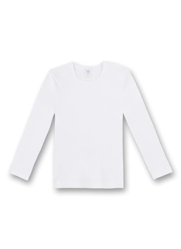 Sanetta Jungen-Unterhemd Langarm | Hochwertiges und nachhaltiges Unterhemd für Junge aus Bio-Baumwolle. Unterwäsche für Jungen 104 von Sanetta
