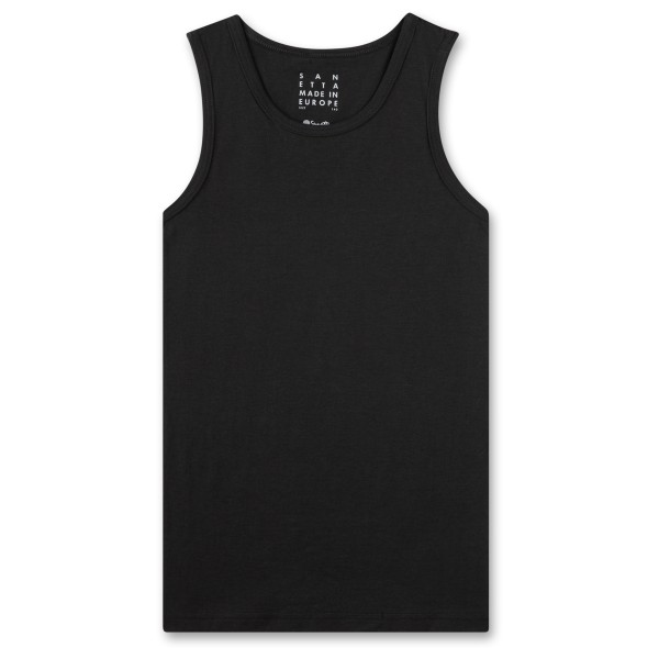 Sanetta - Teen Boy Modern Mainstream Shirt Sleeveless - Top Gr 176 schwarz von Sanetta