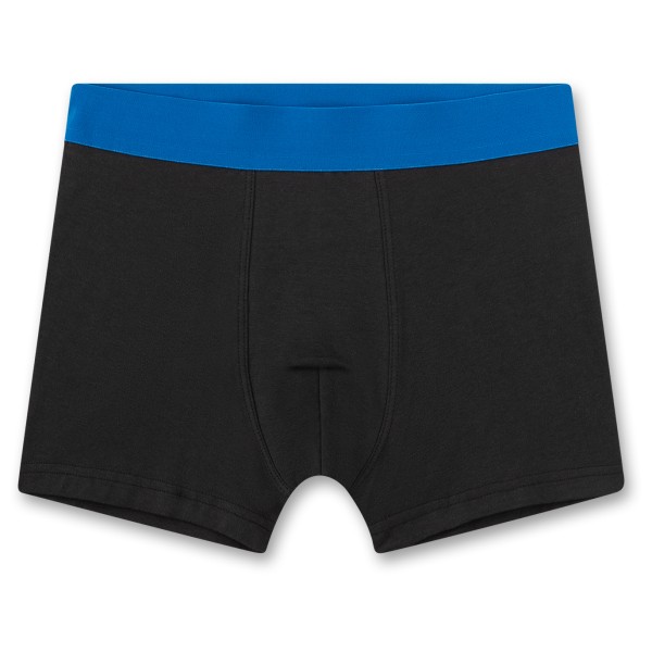 Sanetta - Teen Boy Modern Mainstream Shorts Long Fit - Unterhose Gr 128 schwarz von Sanetta