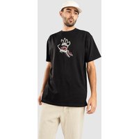 Santa Cruz Bone Hand Cruz Front T-Shirt black von Santa Cruz