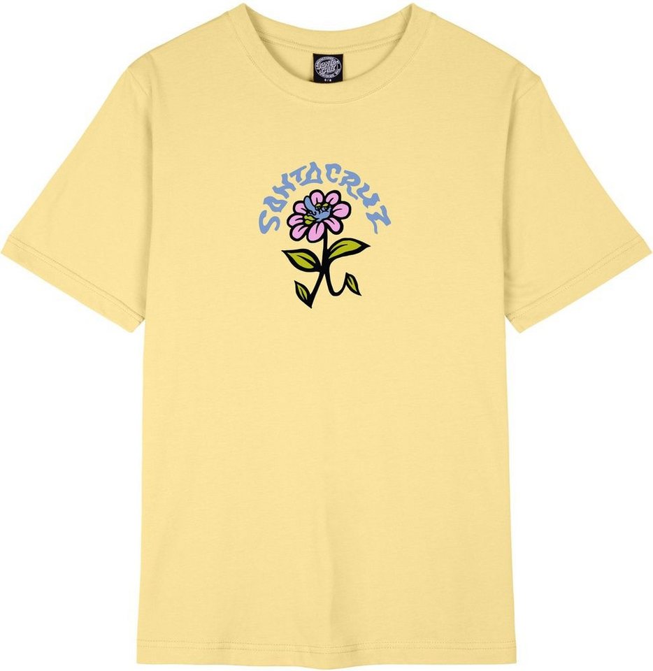 Santa Cruz T-Shirt Delfino Flower Front T-Shirt von Santa Cruz