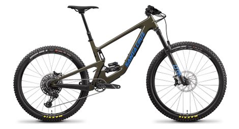 mountainbike all suspendable santa cruz bronson r sram nx eagle 12v 29   27 5    mx  grun moss 2022 von Santa Cruz