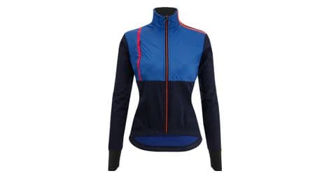 damen langarmjacke santini vega absolute blau von Santini