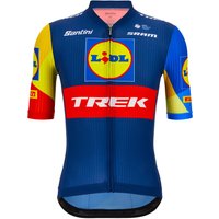 Lidl-Trek Team 2024 Kurzarmtrikot, für Herren, Größe S, Radtrikot, von Santini