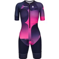 SANTINI Damen X Ironman Koa Tri Suit, Größe L, Triathlon Einteiler, Triathlon von Santini