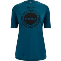 SANTINI Eroica Nova Damen T-Shirt, Größe L, MTB Trikot, MTB Bekleidung|SANTINI von Santini