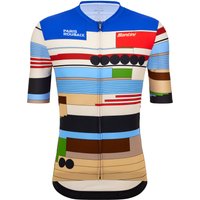 SANTINI Paris Roubaix 2024 Kurzarmtrikot, für Herren, Größe 2XL, Radshirt, von Santini