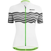 SANTINI Tono Profilo Damentrikot, Größe M, Fahrradtrikot, Radbekleidung|SANTINI von Santini