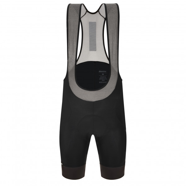 Santini - Karma Delta Bib Shorts - Radhose Gr 3XL;L;M;S;XL schwarz/grau von Santini