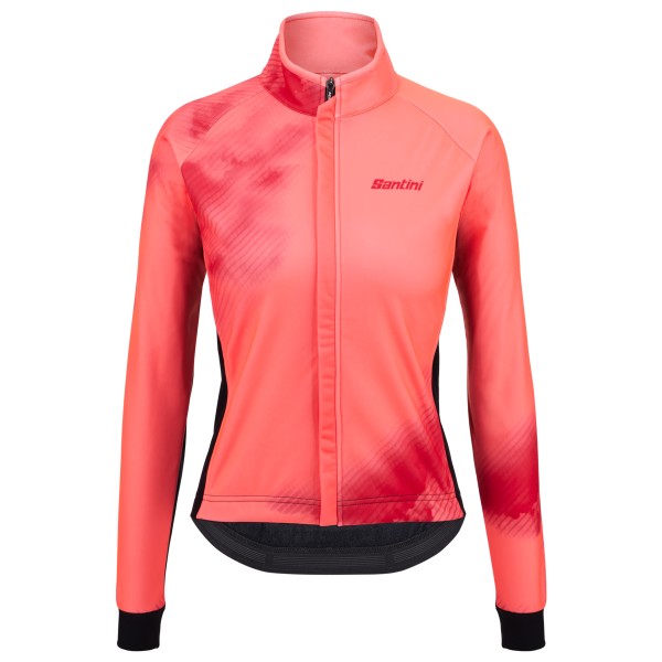 Santini - Women's Pure Dye Winter Ready Cycling Jacket - Fahrradjacke Gr XL rot von Santini