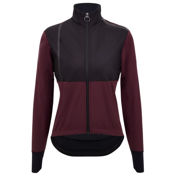 Santini - Women's Vega Absolute Winter Shield Cycling Jacket - Fahrradjacke Gr L rot;schwarz von Santini