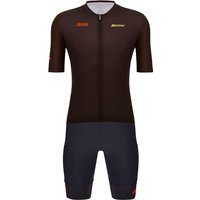 Set (Radtrikot + Radhose) SANTINI Flèche Wallone 2024 Set (2 Teile), für Herren, von Santini