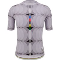 UCI GRANDI CAMPIONI 1973 Barcelona 2024 Kurzarmtrikot, für Herren, Größe XL, von Santini