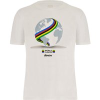 UCI WORLD CHAMPION 2023 T-Shirt, für Herren, Größe M, MTB Shirt, Mountainbike von Santini