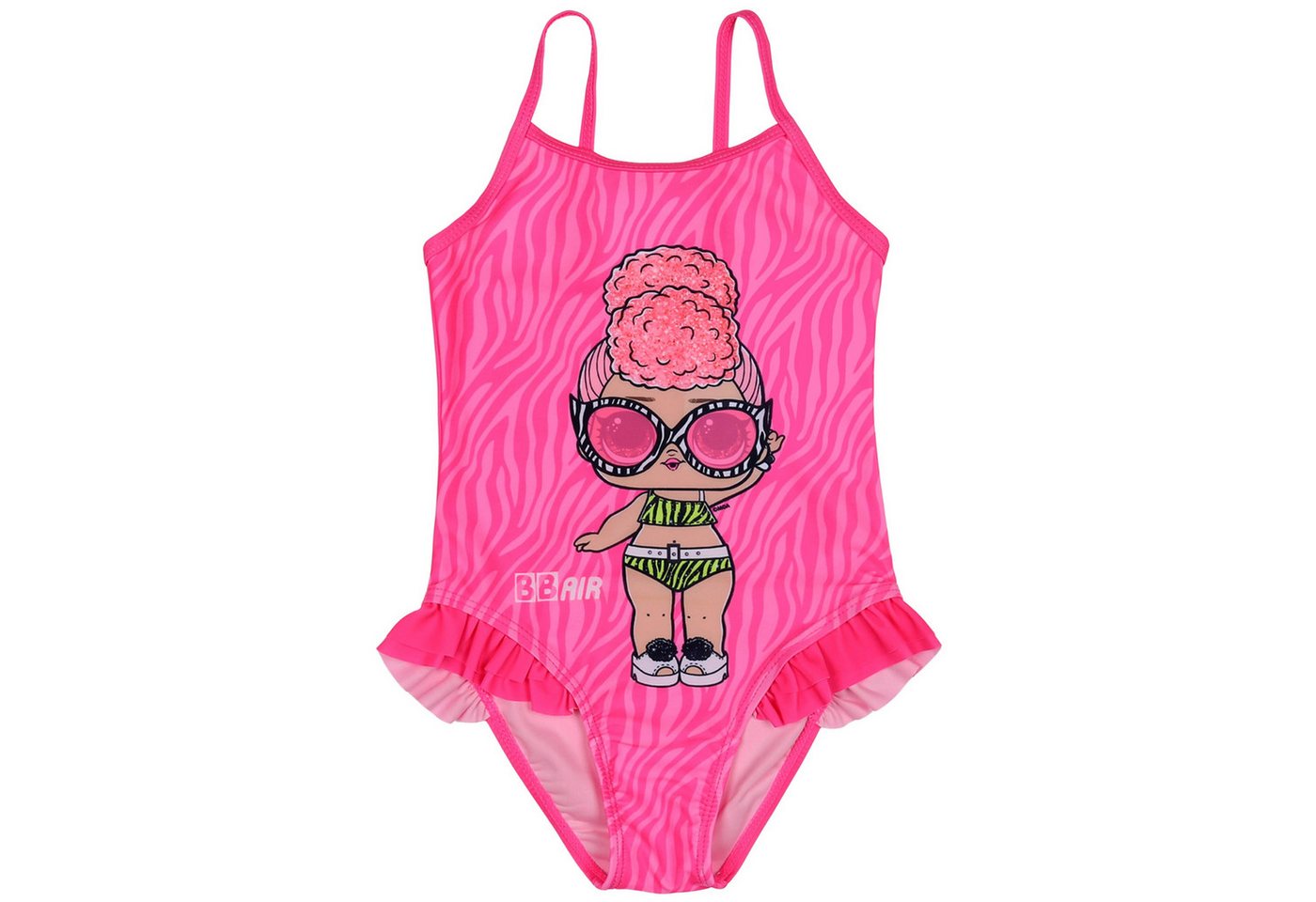 Sarcia.eu Badekleid LOL Surprise Mädchen-Badeanzug, rosa Badeanzug 3-4 Jahre von Sarcia.eu
