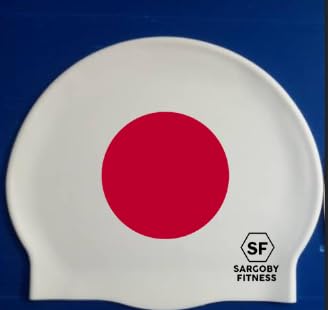 Sargoby Fitness Badekappe in Standardgröße für Wettkampfschwimmer oder Freizeitschwimmer auf der Suche nach mehr Geschwindigkeit (Japan) von Sargoby Fitness