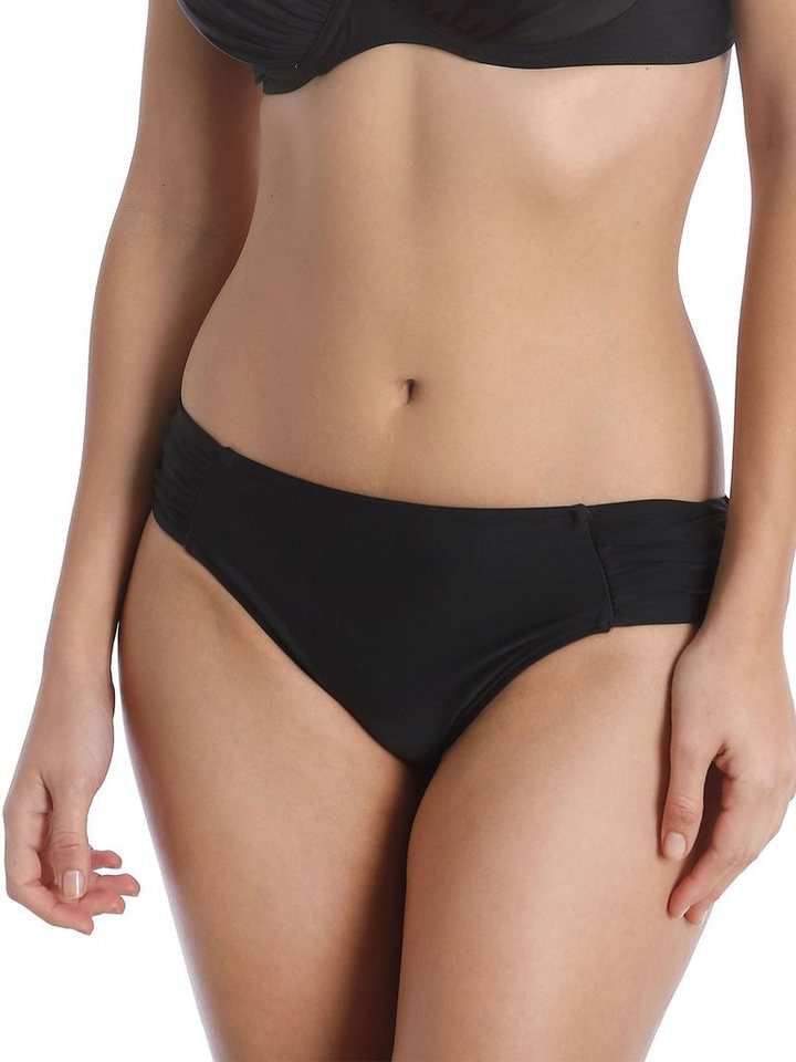 Sassa Bikini-Hose Bikini Slip BASIC BLACK (Stück, 1-St) Zwickel von Sassa