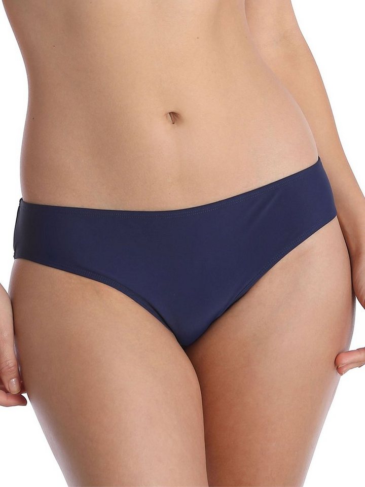 Sassa Bikini-Hose Bikini Slip BASIC NAVY (Stück, 1-St) Zwickel von Sassa